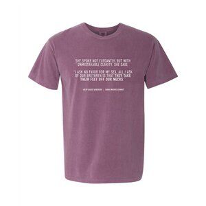 Unisex Purple Feminist Ruth Bader Ginsburg RBG Quote TShirt (Various sz)